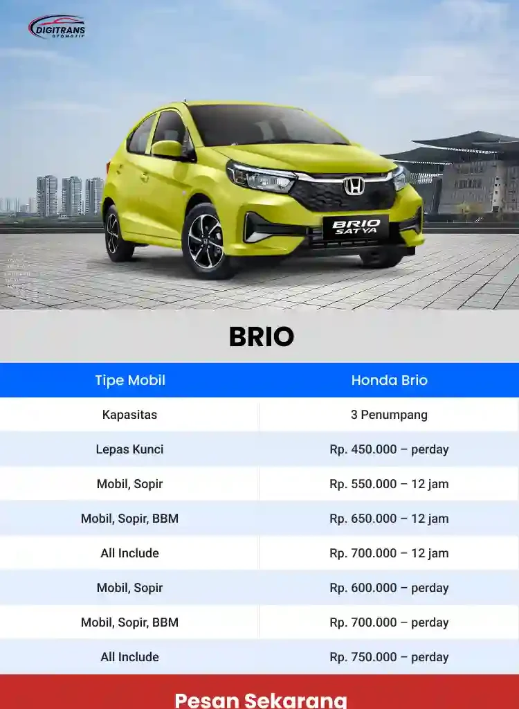 sewa mobil bandung