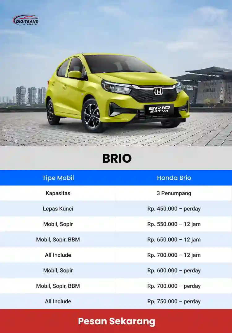 Rental Mobil Brebes